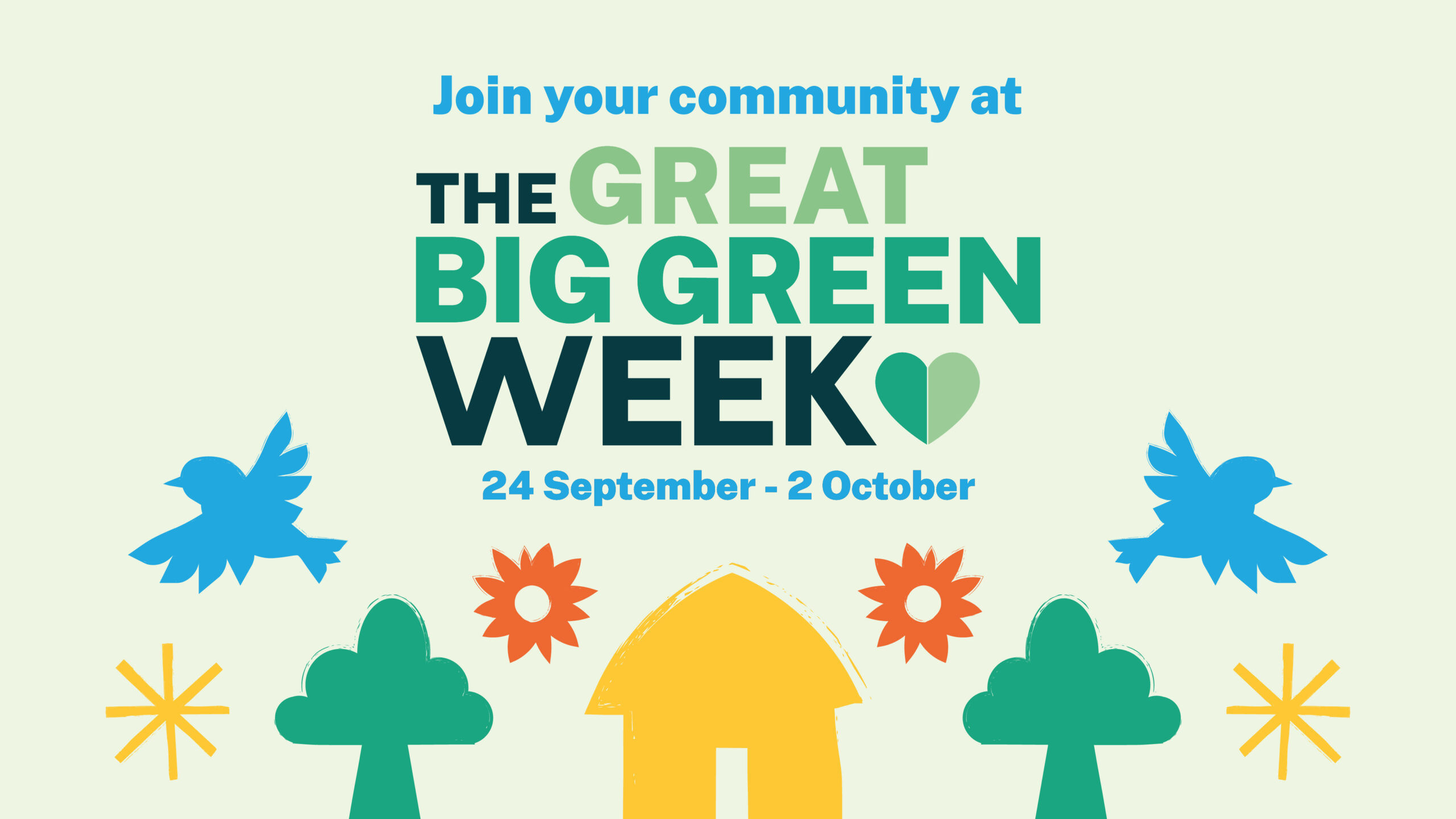 The Great Big Green Week Logo24th September to 2nd October